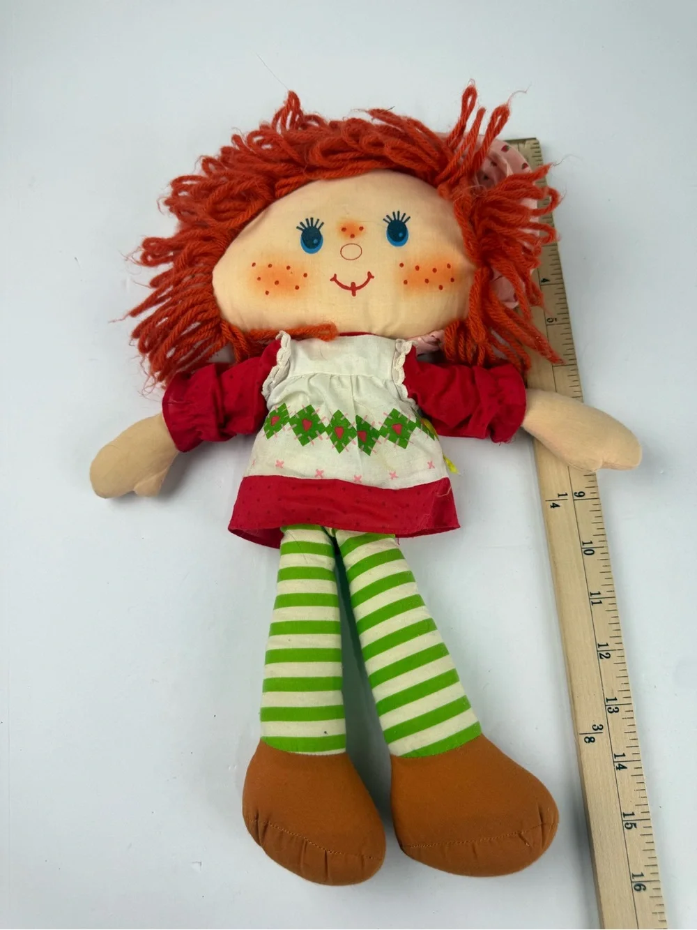 Kenner Strawberry Shortcake 1980 Rag Doll Plush Yarn Hair Vintage SEE ALL